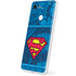 DC Comics Superman Logo Background Pattern Google Pixel 3 Skin